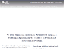 Tablet Screenshot of hjadvisors.com